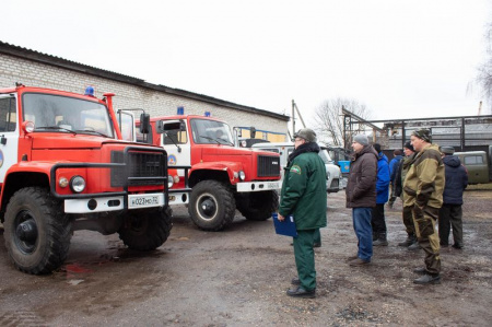 В Брянской области продолжаются проверки готовности к пожароопасному сезону 