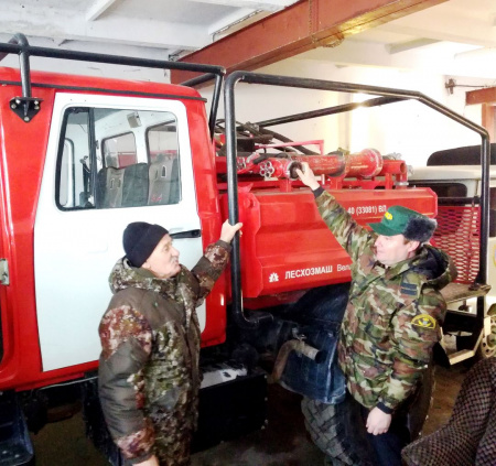 В Брянской области проведена проверка лесопожарной станции 1-го типа «Дятьковская»