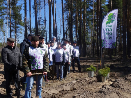 В Липецкой области проходит международная акция «Сад памяти»