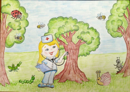 Рослесозащита открывает конкурс детских рисунков «Лес – наш главный интерес»