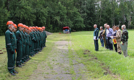 Конкурс «Лучший лесной пожарный 2020» прошел в Тульской области 