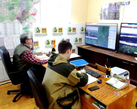 В Брянской области центр мониторинга Лесопожарной службы проводит очередные тренировки перед пожароопасным сезоном 2021 года