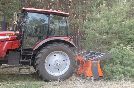 Новый мульчер в помощь лесным пожарным Воронежской области