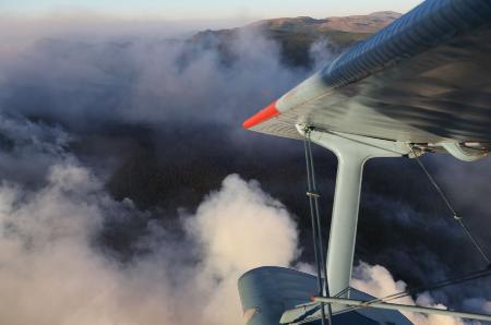 До 140 самолетов и вертолетов ежедневно привлекает Авиалесоохрана для борьбы с лесными пожарами